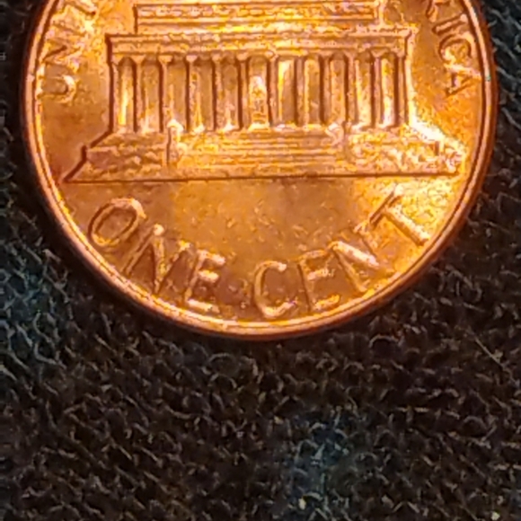 🔥1981 D, DDO Lincoln Penny In BRILLIANT CONDITION With AMAZING COLORING!❤️ - Picture 7 of 10